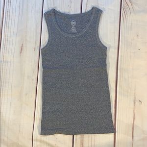 Heather gray tank top